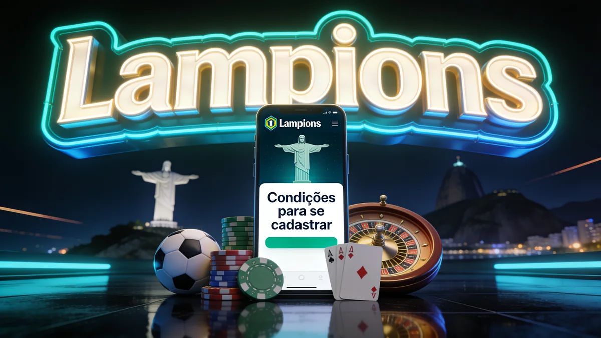 Condições para se cadastrar — lampions bet no Brasil